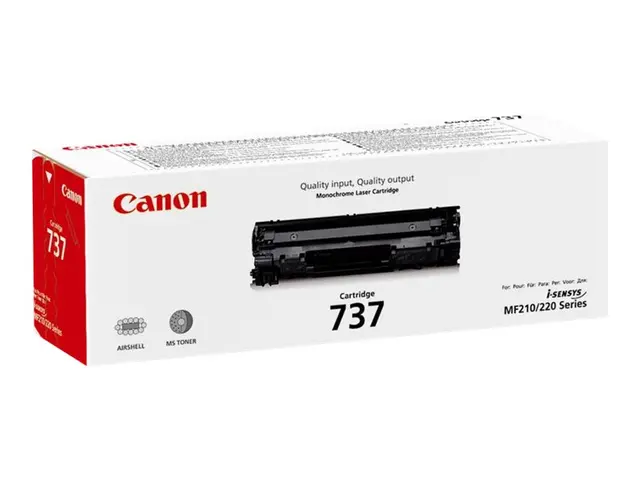 Canon 737 - Svart - original - tonerpatron - for i-SENSYS LBP151, ...