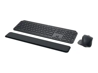 Logitech MX Keys Combo for Business - Tastatur- og mussett bakbelysning - trådløs - Bluetooth LE - QWERTY - Storbritannia - grafitt
