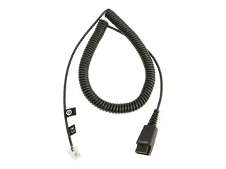 Jabra - Hodetelefonkabel - Quick Disconnect til RJ-10 hann 2 m