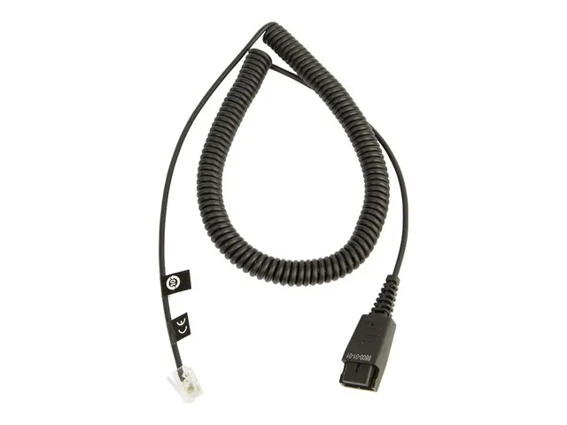 Jabra - Hodetelefonkabel Quick Disconnect til RJ-10 hann 2 m