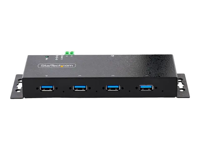 StarTech.com 4-Port Industrial USB 3.0 5Gbps Hub, Rugged Hub w/15k...