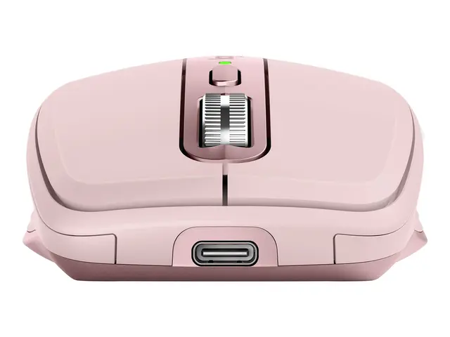 Logitech MX Anywhere 3S - Mus optisk 6 knapper trådløs Bluetooth rosa