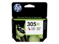 HP 305XL - 5 ml - Høy ytelse - farge (cyan, magenta, gul) original - blekkpatron - for Deskjet 23XX, 27XX, 28XX, 41XX, 42XX; DeskJet Plus 41XX; ENVY 60XX, 64XX; ENVY Pro 64XX