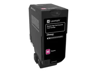 Lexmark - H&#248;y ytelse - magenta original - tonerpatron LCCP, Lexmark Corporate - for Lexmark CS725de, CS725dte