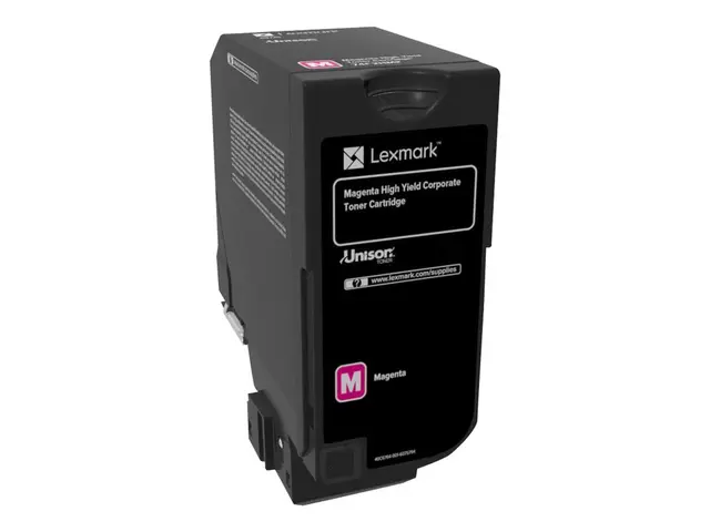Lexmark - Høy ytelse - magenta - original - tonerpatron LCCP, Lexm...
