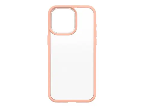 OtterBox React Series - Baksidedeksel for mobiltelefon polykarbonat, syntetisk gummi - ferskenperfekt (fersken) - for Apple iPhone 15 Pro Max