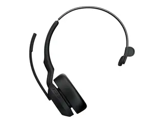 Jabra Evolve2 55 MS Mono - hodesett med ladestativ