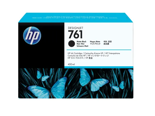 HP 761 - 400 ml matt svart original DesignJet blekkpatron for T710...