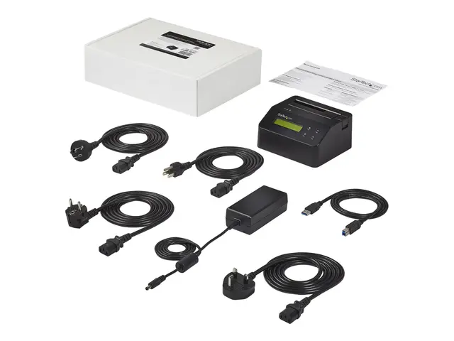 StarTech USB 3.0 Hard Drive Eraser Dock for 2.5" & 3.5" SATA/ IDE ...