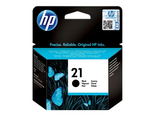 HP 21 - 5 ml svart original blekkpatron for Deskjet F2185, F2187, ...