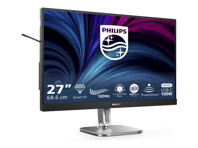 Philips 27B2U4601 - 4000 Series LED-skjerm 27" 2560 x 1440 QHD @ 1...