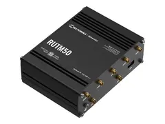 Teltonika RUTM50 - Trådløs ruter - WWAN 4-portssvitsj 1GbE - Wi-Fi 5 - Dobbeltbånd - 5G, 4G, 3G