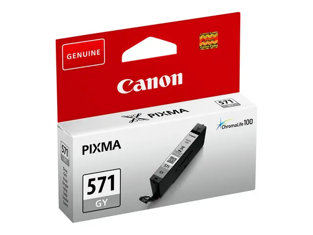 Canon CLI-571GY - 7 ml - grå - original - blekkbeholder - for PIXM...
