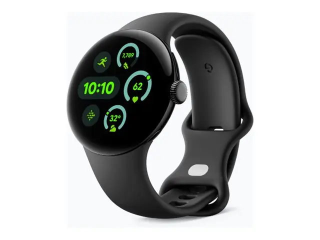 Google Pixel Watch 3 - 41 mm mattsvart aluminium smartklokke med a...