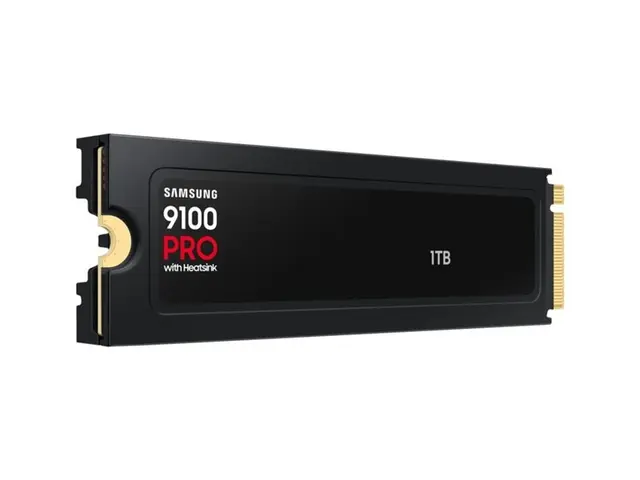 Samsung 9100 PRO MZ-VAP1T0 - SSD kryptert 1 TB med kjøleribbe inte...