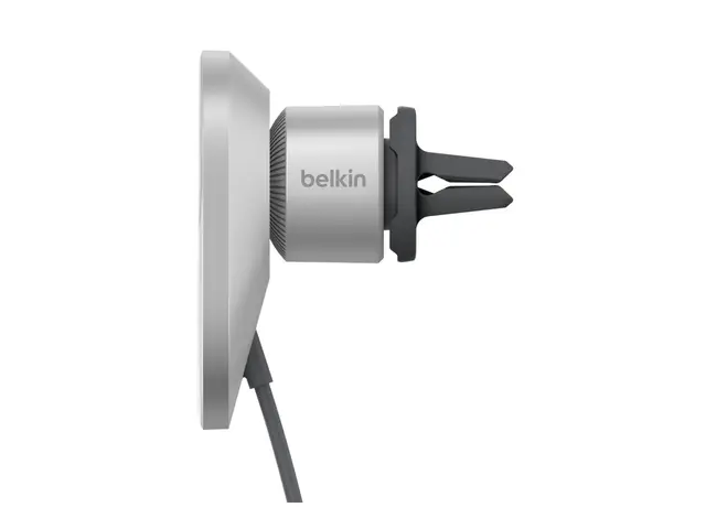 Belkin - Trådløs ladeholder for bil magnetisk med Qi2 + bilstrømad...