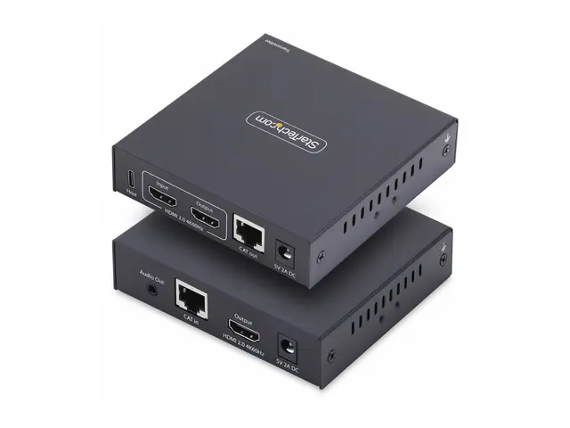 StarTech.com HDMI KVM Extender Over IP Network, 4K 60Hz, Driverles...