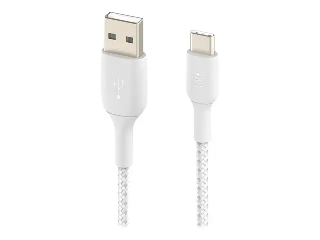 Belkin BoostCharge - USB-kabel 24 pin USB-C (hann) til USB 15 cm hvit