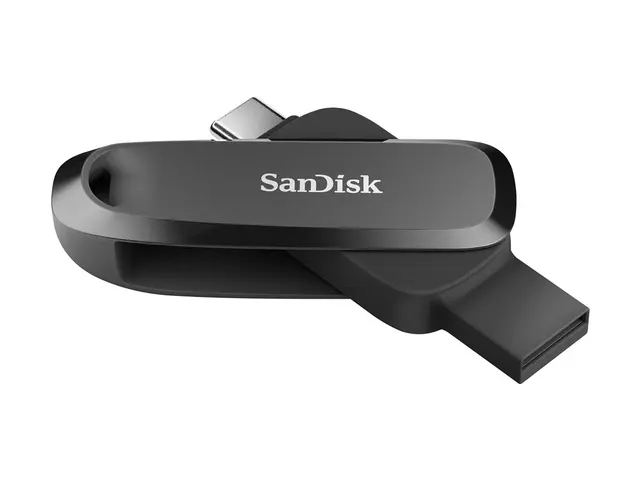 SanDisk Phone - USB-flashstasjon 256 GB USB 3.2 Gen 1 / USB-C svart