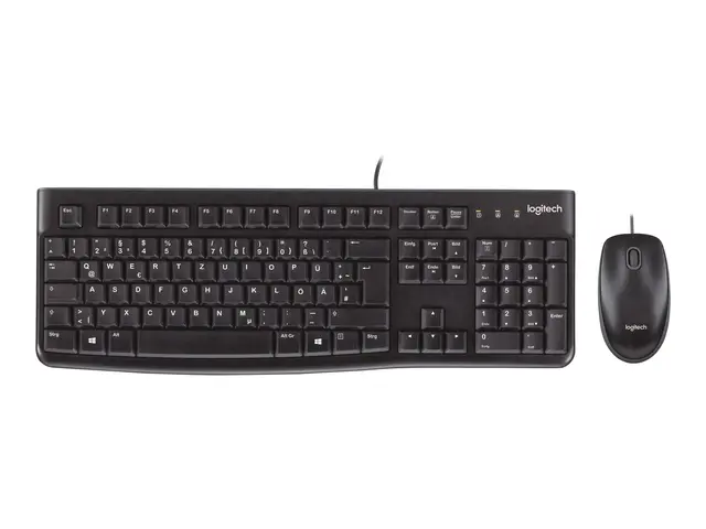 Logitech Desktop MK120 - Tastatur- og mussett USB Portugisisk