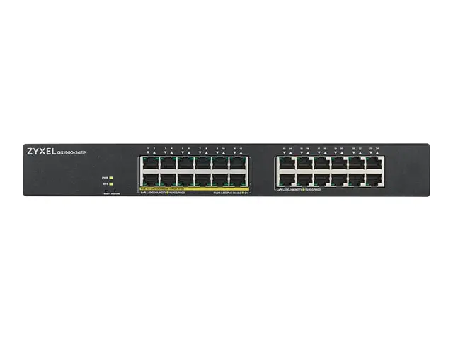 Zyxel GS1900-24EP - Switch - smart - 24 x 10/100/1000 (12 PoE) - r...