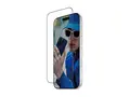 PanzerGlass - Skjermbeskyttelse for mobiltelefon ultra-wide fit with FASTFIT IN-A-BOX - glass - rammefarge svart - for Apple iPhone 17 Pro