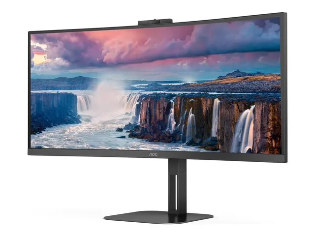 AOC Value-line CU34V5CW/BK - V5 series LED-skjerm kurvet 34" 3440 ...