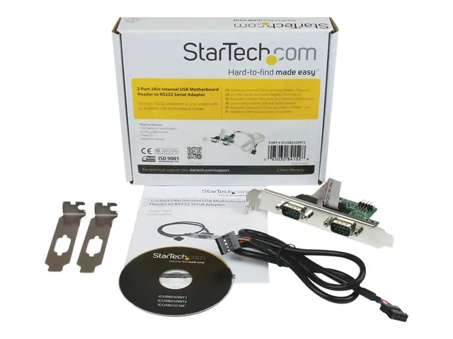 StarTech.com Motherboard Serial Port - Internal 2 Bus Powered FTDI...