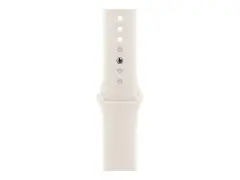 Apple - Bånd for smart armbåndsur - 46mm M/L (passer håndledd på 160 - 210 mm) - stjernelys - for Watch Hermès Series 9, SE 3, Series 10, Series 11, Series 8, Series 9, Ultra 2, Ultra 3