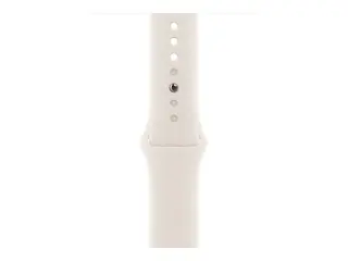 Apple - Bånd for smart armbåndsur - 46mm M/L (passer håndledd på 160 - 210 mm) - stjernelys - for Watch Hermès Series 9, SE 3, Series 10, Series 11, Series 8, Series 9, Ultra 2, Ultra 3