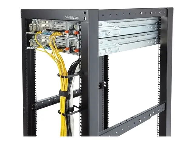 StarTech.com 1U Vertical 2.2 x 3.9in Server Rack Cable Management ...