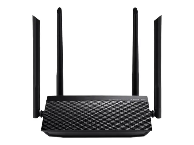 ASUS RT-AC1200 V2 - trådløs ruter 4-portssvitsj Wi-Fi 5 Dobbeltbånd