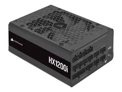 CORSAIR HXi Series HX1200i - Strømforsyning (intern) fullt modulært, ultralavt støynivå - ATX12V 3.1/ EPS12V - 80 PLUS Platinum - Cybenetics Platinum - AC 100-240 V - 1200 watt - Europa