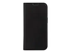 dbramante1928 Oslo - Lommebok for mobiltelefon polyuretan (PU), plastikk - svart - for Apple iPhone 13, 14, 15, 16e