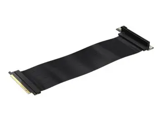 CORSAIR Premium Extension - PCI Express x16-kabel PCI Express 4.0 x16 (hann) til PCI Express 4.0 x16 (hunn) høyrevinklet - 30 cm
