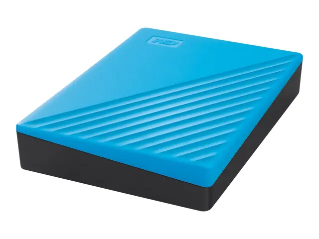 WD My Passport WDBPKJ0040BBL - Harddisk - kryptert - 4 TB - ekster...