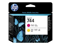 HP 744 - Gul, magenta - skriverhode - for DesignJet Z2600 PostScript, Z5600 PostScript