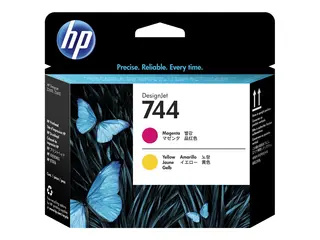 HP 744 - Gul, magenta - skriverhode - for DesignJet Z2600 PostScript, Z5600 PostScript