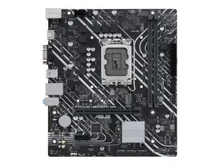 ASUS PRIME H610M-K D4 - Hovedkort - micro ATX LGA1700-sokkel - H610 Chipset - USB 3.2 Gen 2, USB 3.2 Gen 1 - Gigabit LAN - innbygd grafikk (CPU kreves) - HD-lyd (8-kanalers)