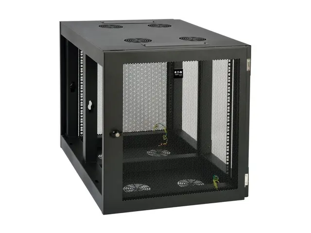 Eaton Tripp Lite Series 12U Wall Mount Rack Enclosure Server Cabin...