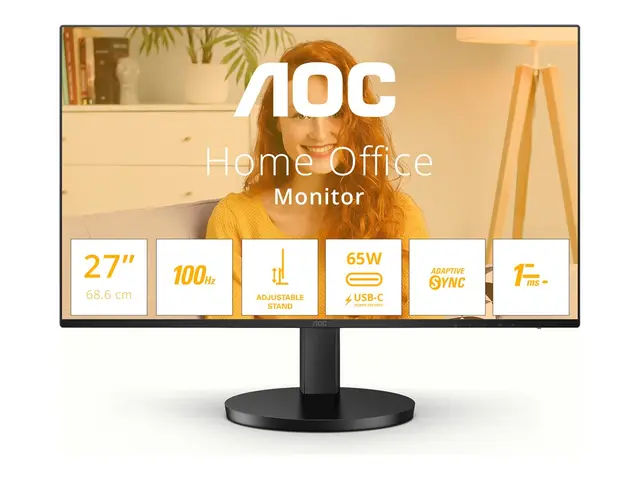 AOC Q27B3CF2 - B3 Series LED-skjerm 27" 2560 x 1440 QHD @ 100 Hz I...