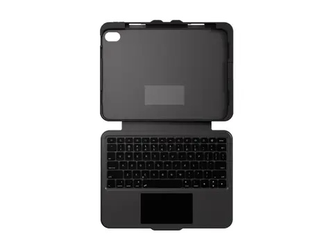 Targus SnapSmart - Tastatur og folioveske (tastaturetui) med styrepute - bakbelysning - magnetisk dokkingstasjon - QWERTY - Norsk - svart - for Apple 10.9-inch iPad (10. generasjon); iPad (A16)