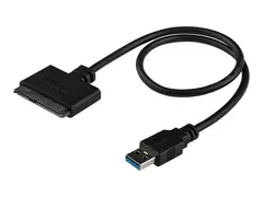 StarTech.com SATA to USB Cable USB 3.0 to 2.5&quot; SATA III Hard Drive Adapter - External Converter for SSD/HDD Data Transfer (USB3S2SAT3CB) - Diskkontroller - 2.5&quot; - SATA 6Gb/s - USB 3.0