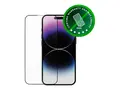 dbramante1928 Eco-shield - Skjermbeskyttelse for mobiltelefon rammefarge svart - for Apple iPhone 14 Pro