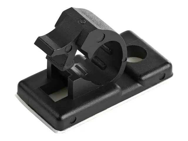 StarTech.com 100 Adhesive Cable Management Clips Black, Network/Et...