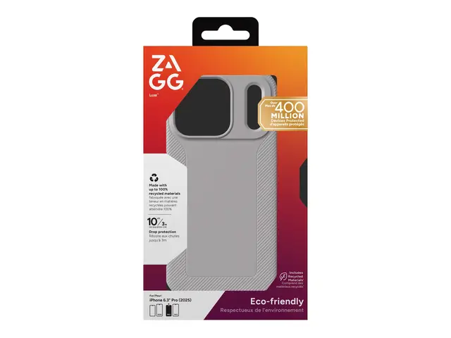 ZAGG Luxe Snap - Baksidedeksel for mobiltelefon MagSafe-samsvar gr...