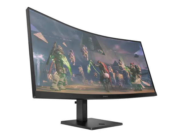 OMEN by HP 34c - LED-skjerm gaming kurvet 34" 3440 x 1440 WQHD @ 1...