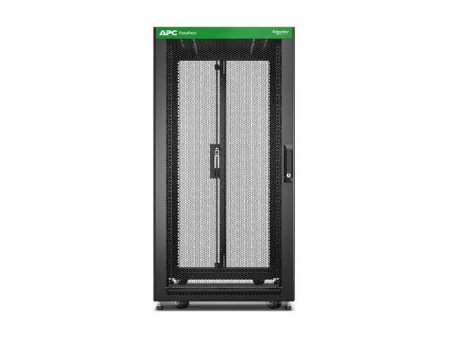 APC Easy Rack - Rack skap - svart - 24U - 19"