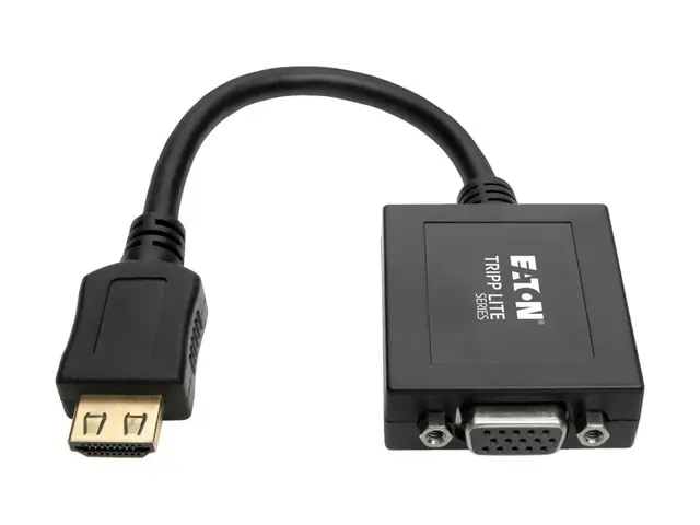 Eaton Tripp Lite Series HDMI to VGA with Audio Converter Cable Ada...