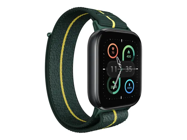 Motorola Moto Watch Fit - Aluminum smartklokke med bånd stoff disp...